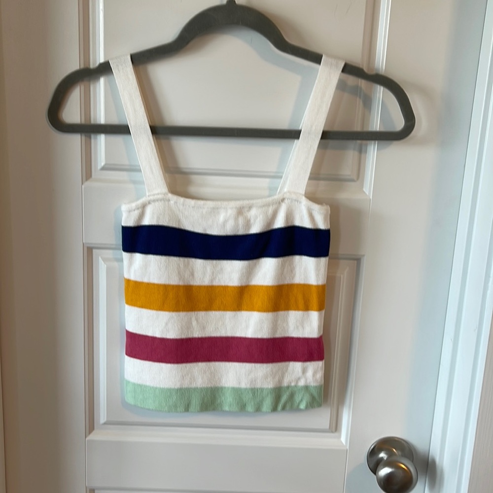 Forever 21 Striped crop top